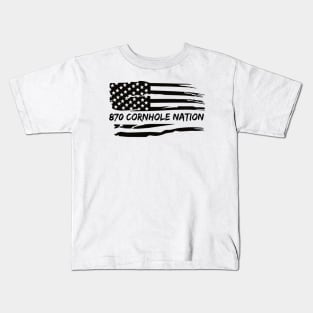 870 Flag Large Font Kids T-Shirt